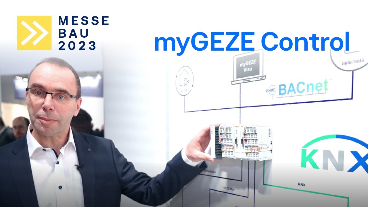 #Bygningsautomatisering: #GEZE-ekspert Jürgen Keller præsenterer Connectivity-løsningen myGEZE Control